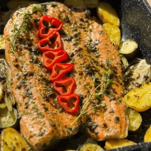 baked trout fillet recipe