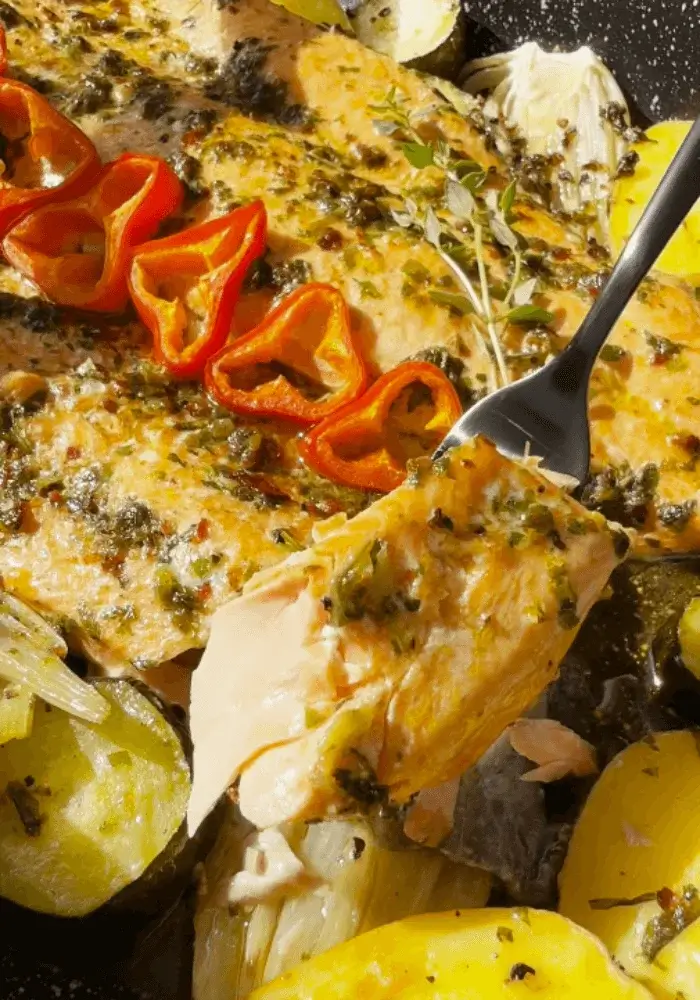 baked trout fillet recipe