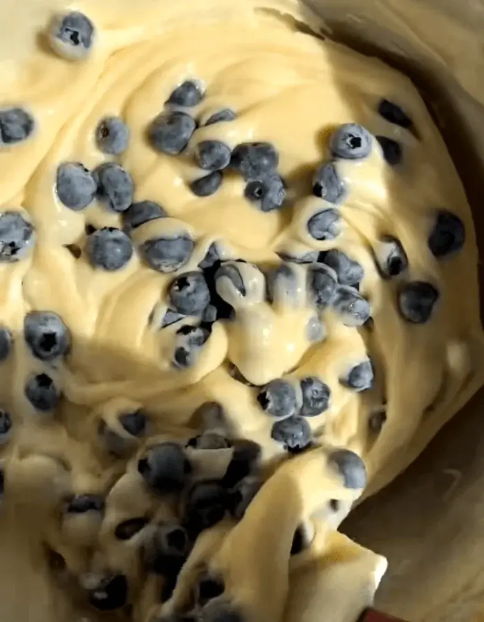 blueberry muffins with crumble top recipe