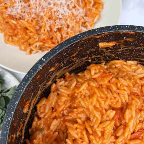 creamy tomato orzo recipe