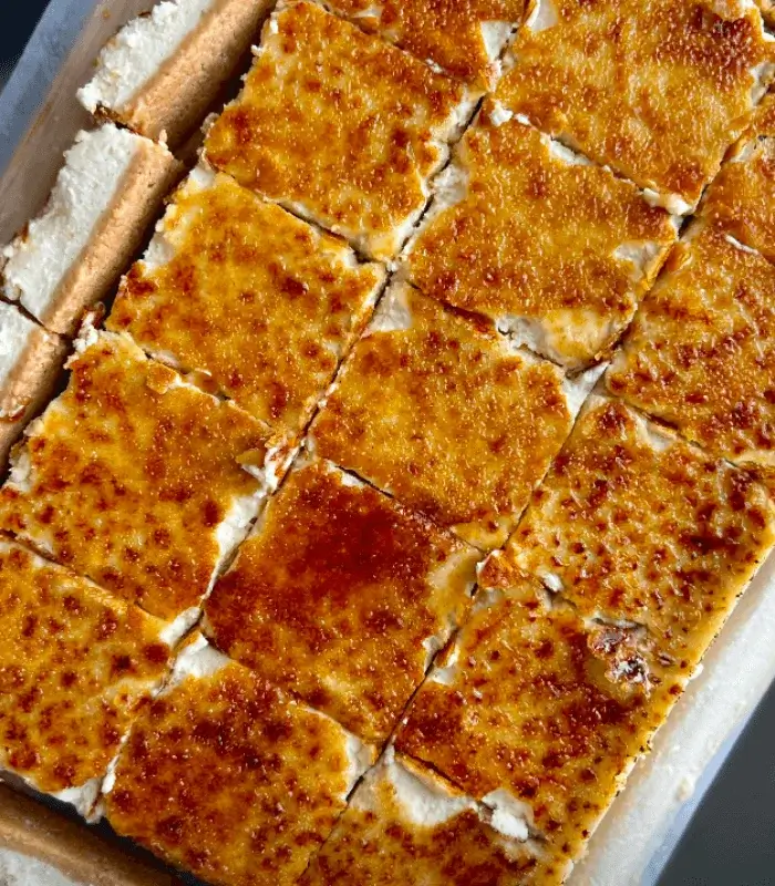 creme brulee cheesecake bars recipe