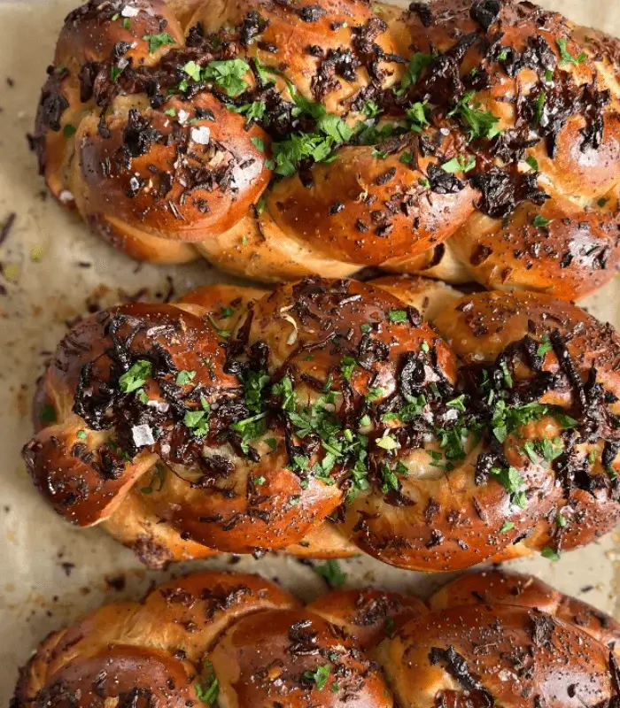 four braided challah recipe