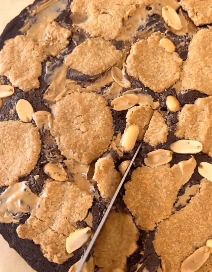peanut butter cookie brownies recipe