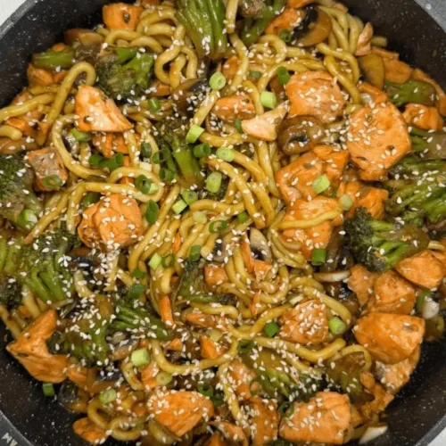 salmon stir fry recipe