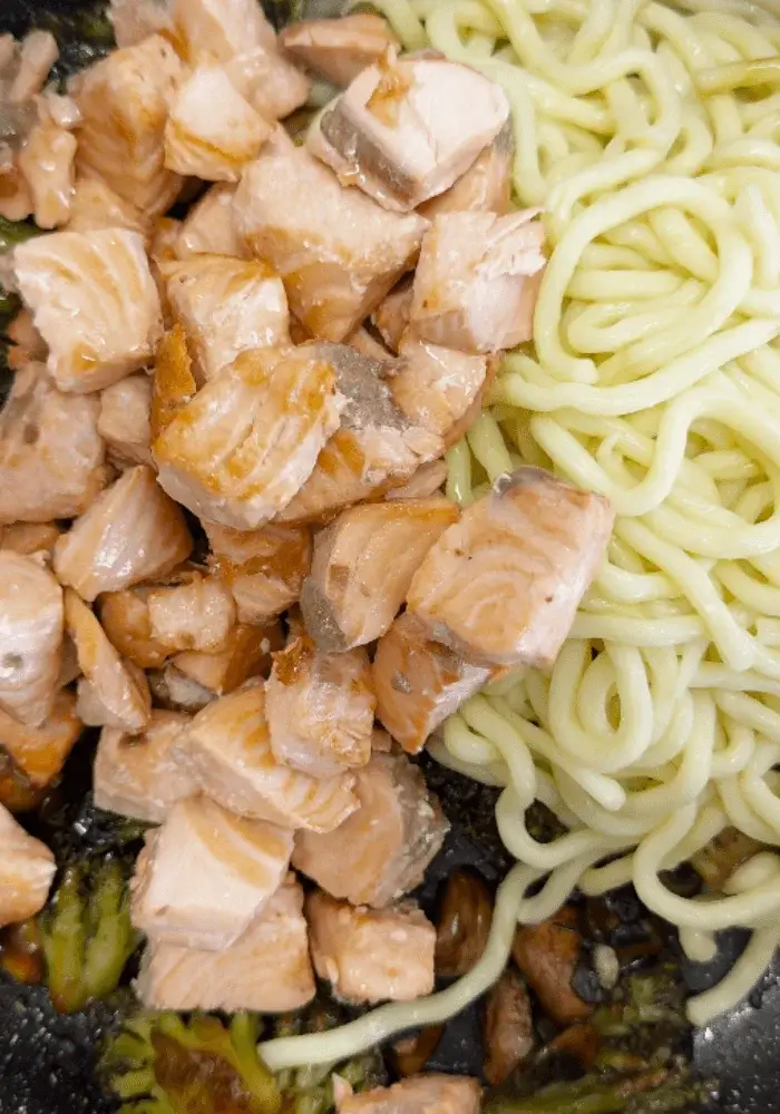 salmon stir fry recipe