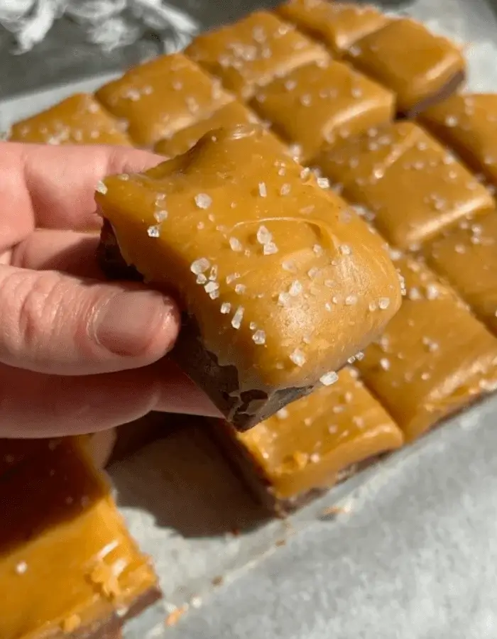 salted caramel brownies recipe