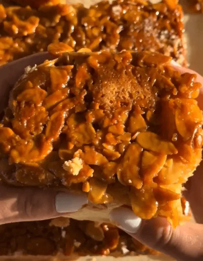 almond sticky buns​ recipe