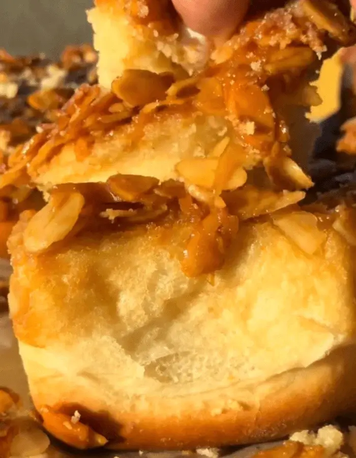 almond sticky buns​ recipe