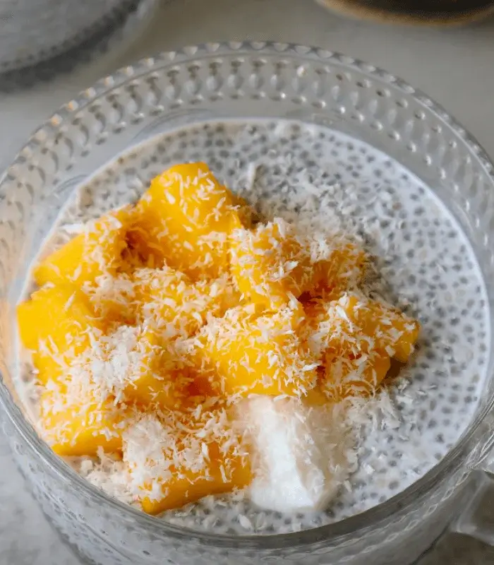 chia mango pudding recipe