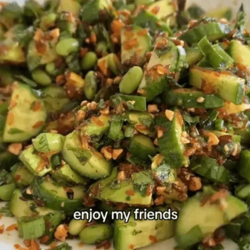 crispy rice salad recipe