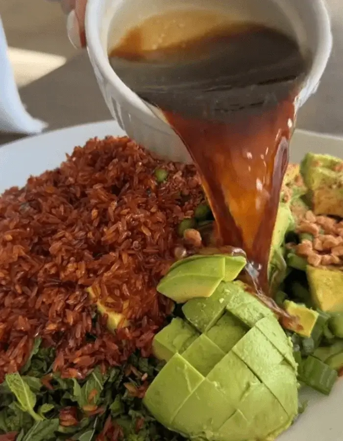 crispy rice salad recipe