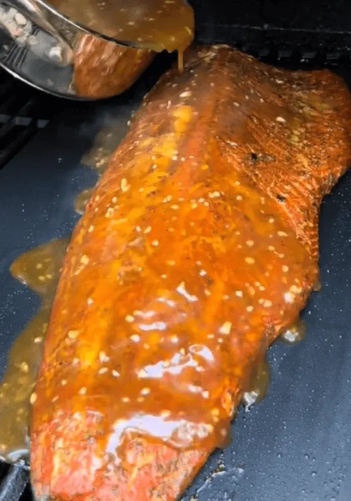 glazed smoked salmon recipe