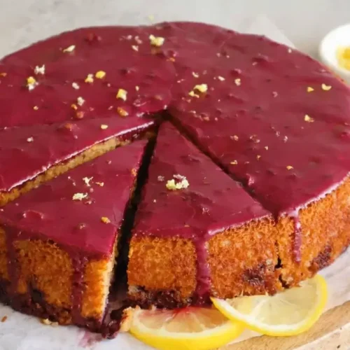 gluten free lemon blueberry cake recipe