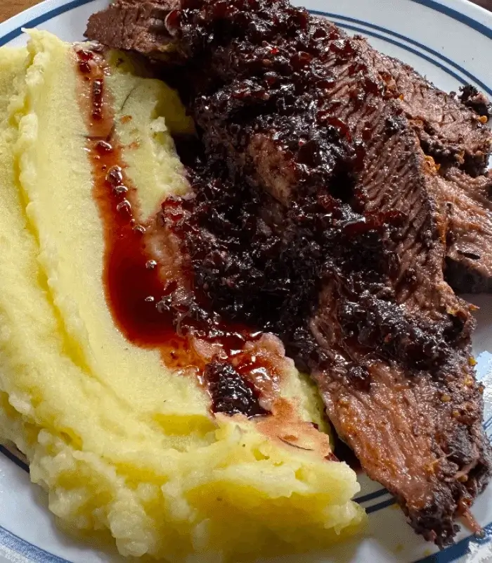 mustard brisket​ recipe
