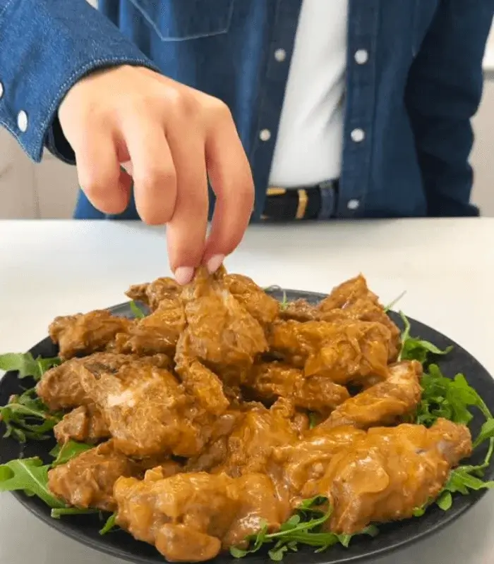 peanut butter chicken wings recipe