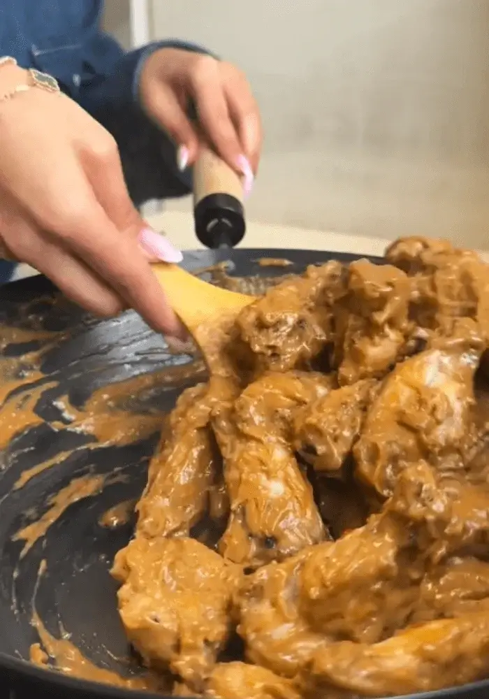 peanut butter chicken wings recipe