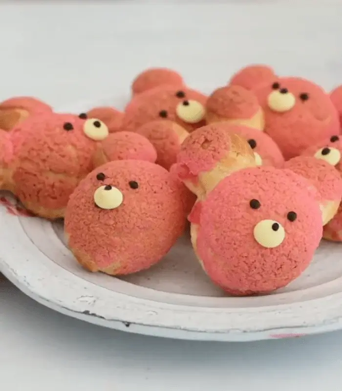 raspberry cream puffs recipe