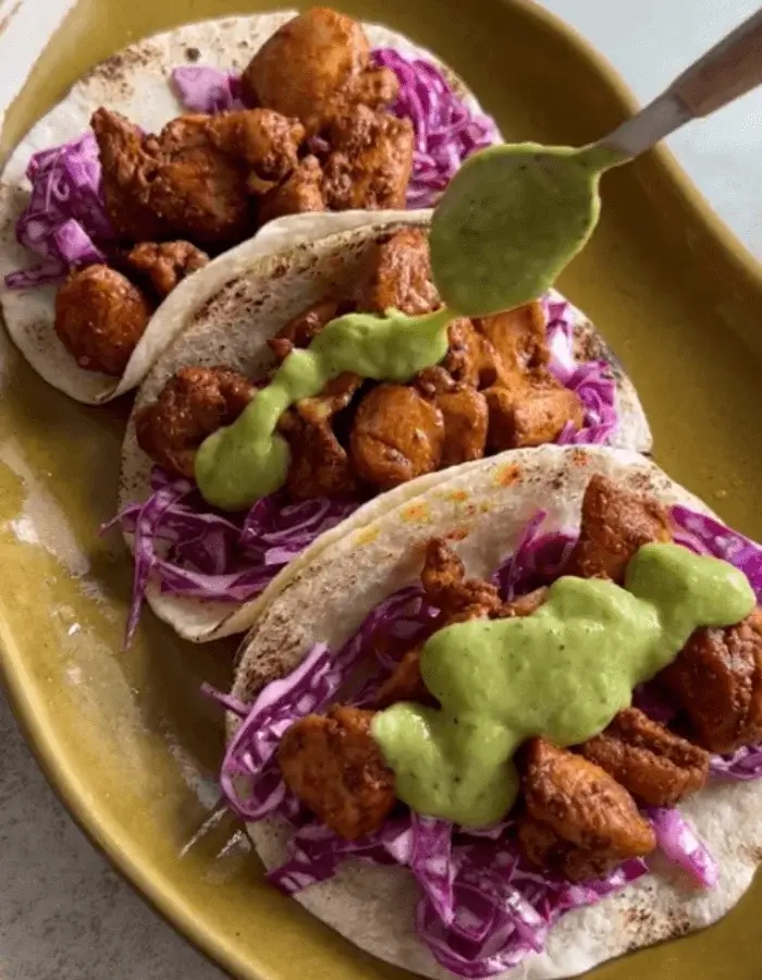 spicy chicken tacos recipe