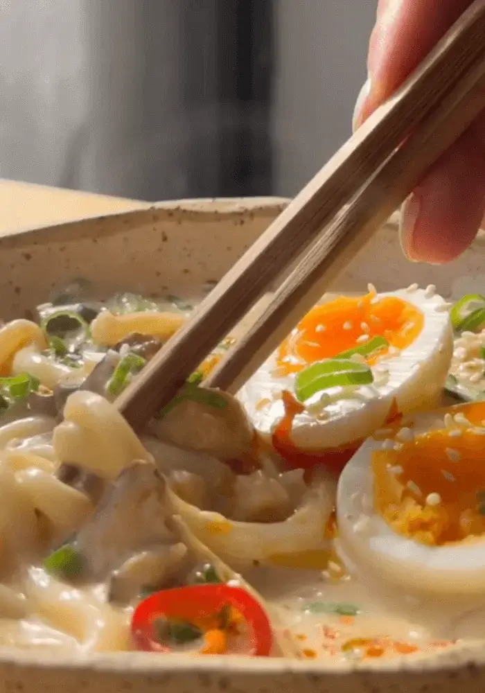 spicy udon noodle soup recipe