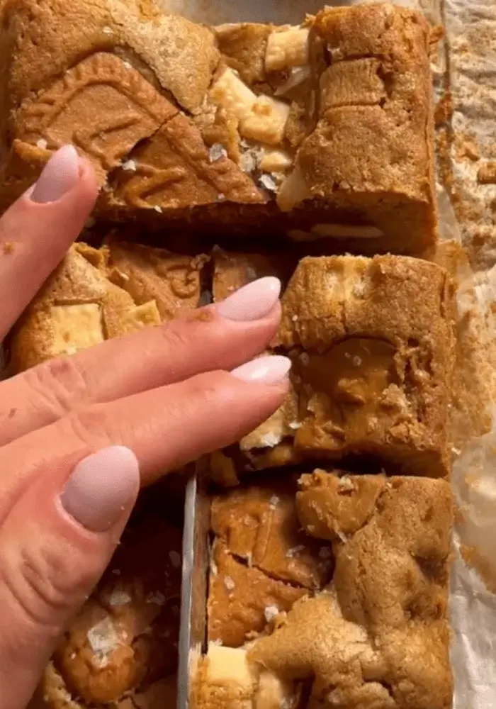 white chocolate blondies recipe