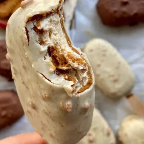 Biscoff ice cream bars recipe