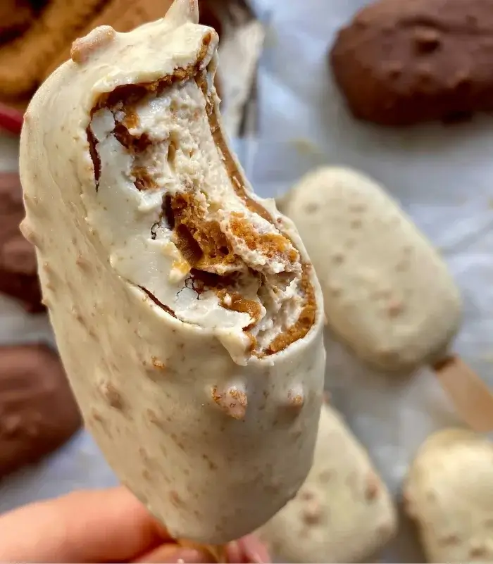 Biscoff ice cream bars recipe