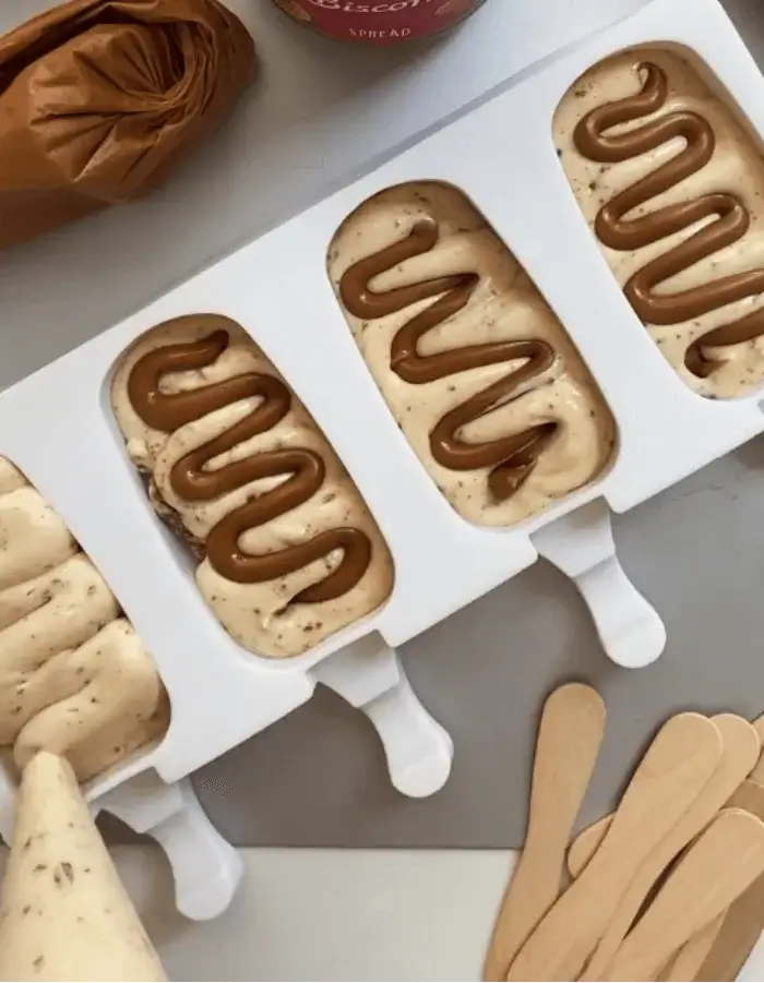 Biscoff ice cream bars recipe
