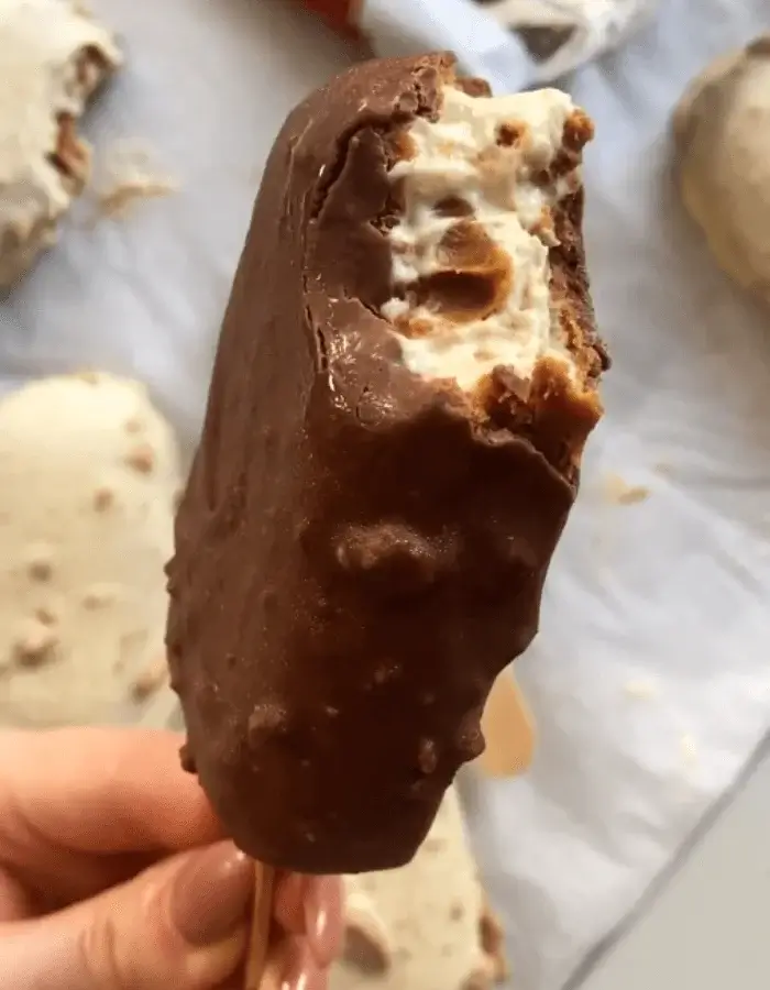Biscoff ice cream bars recipe