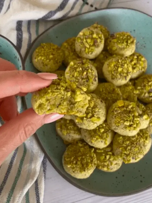 gluten free pistachio cookies recipe