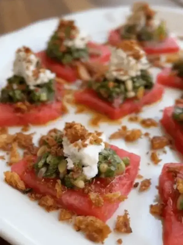 middle eastern watermelon salad recipe