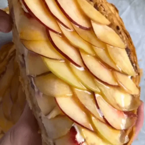 peach puff pastry recipe