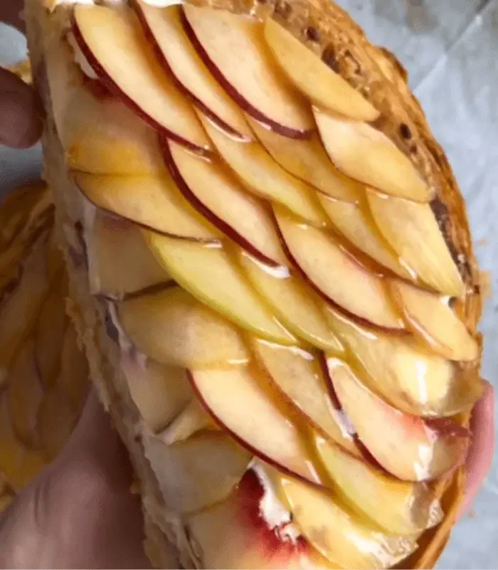 peach puff pastry recipe