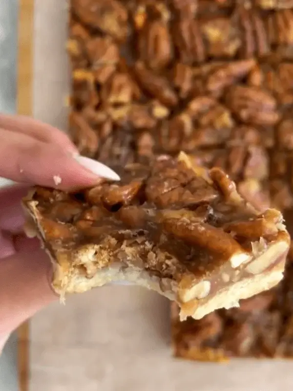 pecan caramel bars recipe