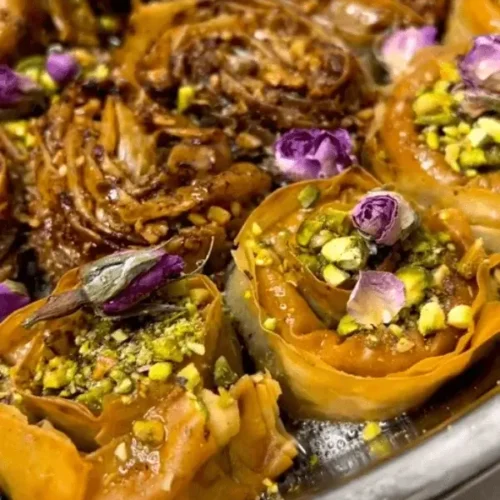 pistachio walnut baklava recipe