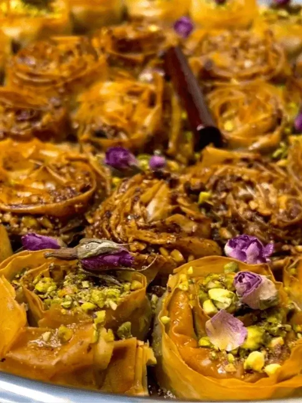 pistachio walnut baklava recipe