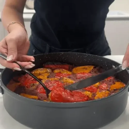 stuffed mini bell peppers recipe