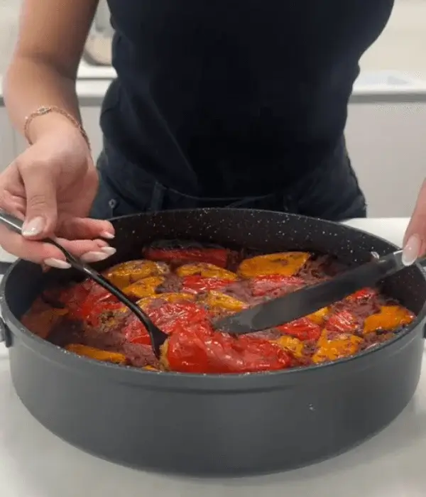 stuffed mini bell peppers recipe