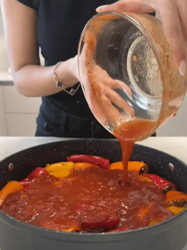 stuffed mini bell peppers recipe