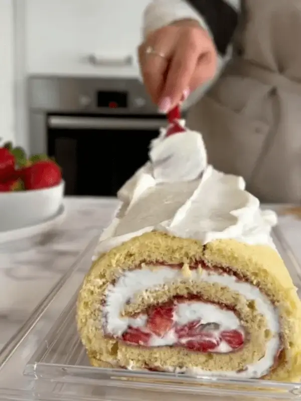 vanilla swiss roll cake recipe