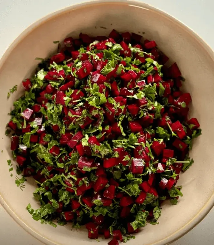 vegan beet salad recipe