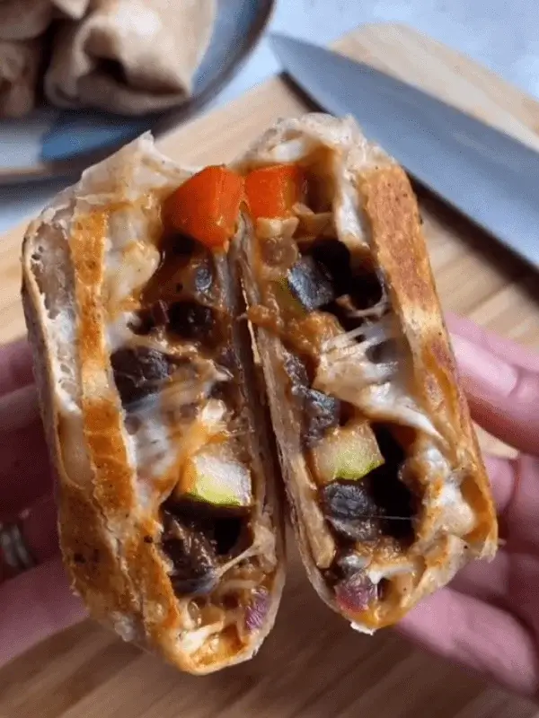 vegetarian black bean burrito recipe