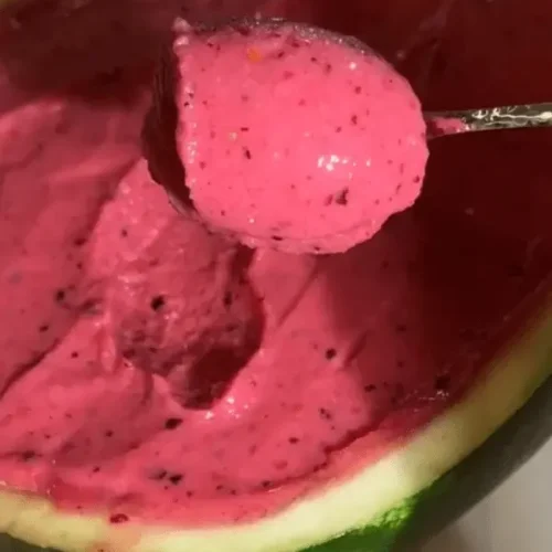 watermelon strawberry sorbet recipe