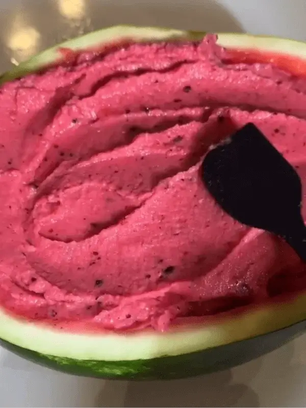 watermelon strawberry sorbet recipe