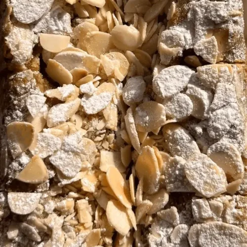 almond croissant blondies recipe