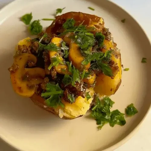campfire baked potatoes recipe