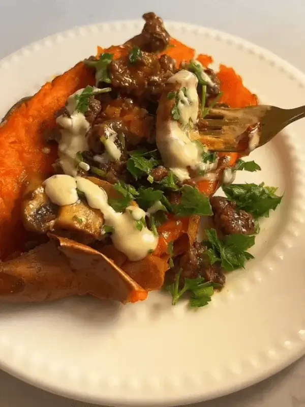 campfire baked potatoes recipe