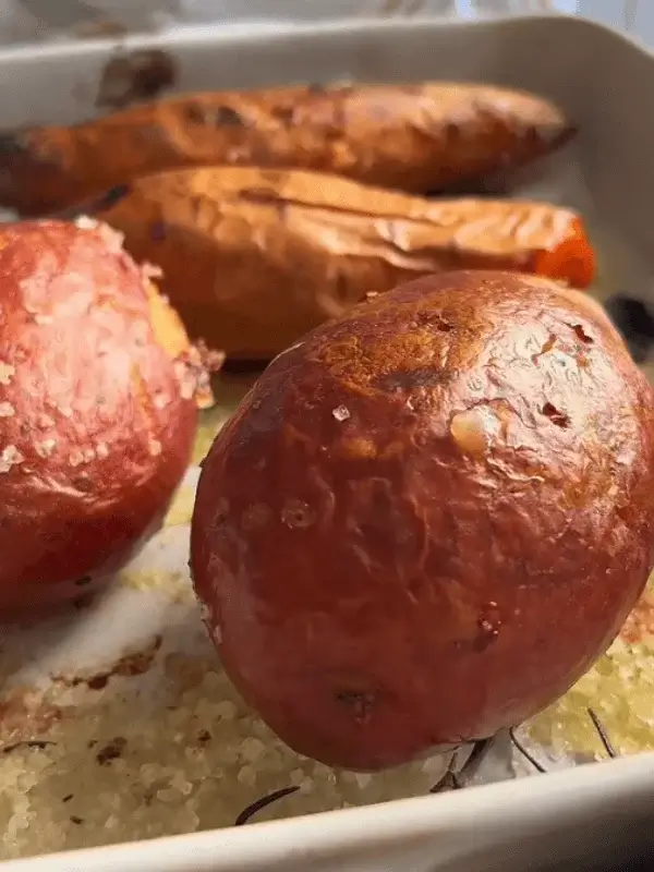 campfire baked potatoes recipe