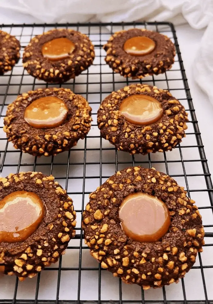 caramel brownie cookies recipe