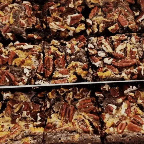 caramel pecan brownies recipe