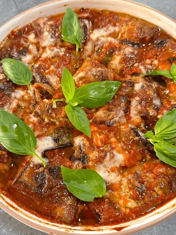 cheese stuffed eggplant rolls recipe